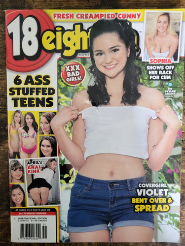 18 Eighteen Magazine Vol 22 No 2.. US Hardcore Teen Magazine